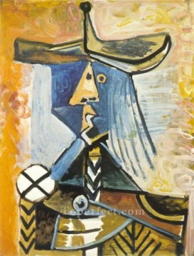 Character 1 1971 Pablo Picasso Oil Paintings